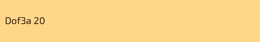 Dof3a 20
